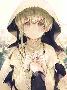 The nun with black stockings is actually a boy?